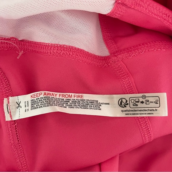 New! FP Movement Free People back it up onesie jumpsuit Pink romper 37774 - Picture 11 of 16